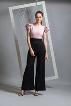 Load image into Gallery viewer, Lauren jumpsuit with rose sleeves - Pranati Kejriwall
